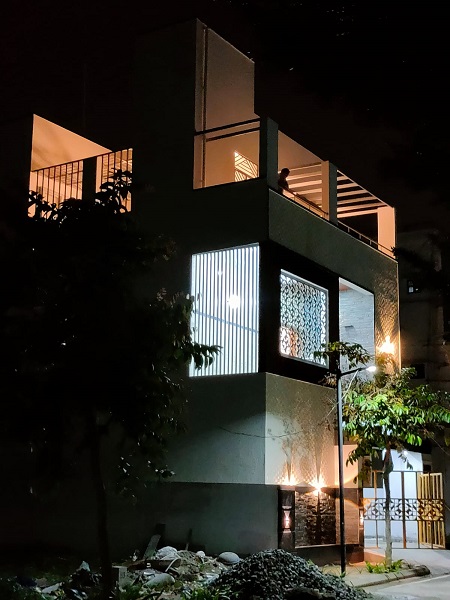 Kanakupura Road house construction project by Dream Value Realtors, view 1