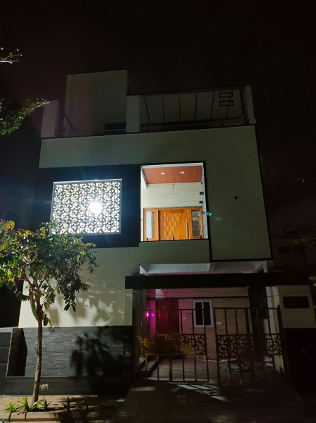 Kanakupura Road house construction project by Dream Value Realtors, view 3